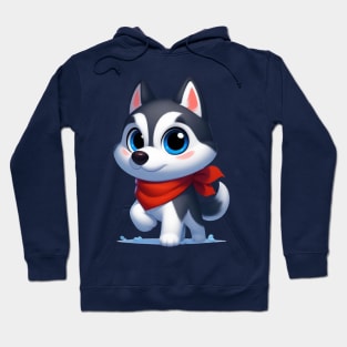 Cute Husky Hoodie